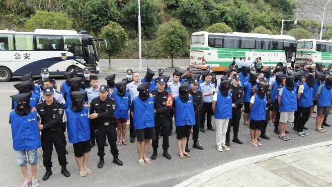公安部 150名缅北电诈犯罪嫌疑人被移交我方