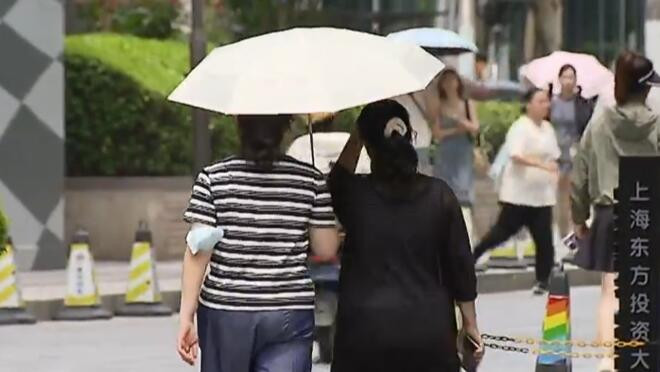 申城阳光上线“烤”出今夏首个高温日
