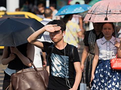 江苏省升级发布高温橙色预警