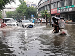 四川阆中遭遇特大暴雨 最大降雨量达290.6毫米