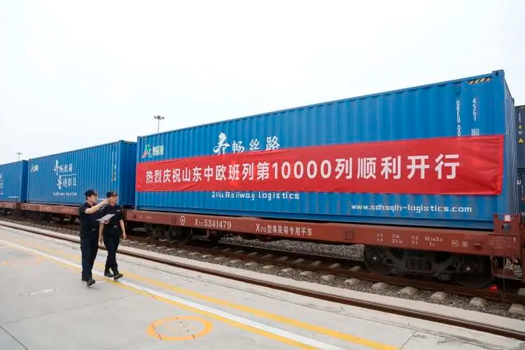 今年中欧班列已累计开行1万列