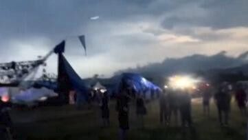 斯洛伐克遭遇强风暴 音乐节帐篷坍塌致34人受伤