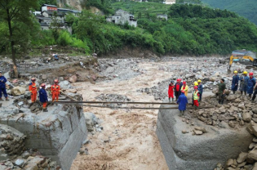 陕西 四川等地组织力量全力抢险救援