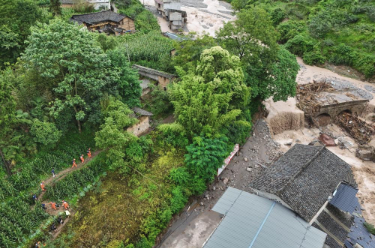 四川雅安“7·20”暴雨灾害 全力救援中