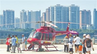广东清远首条低空飞行观光旅游线路首航成功