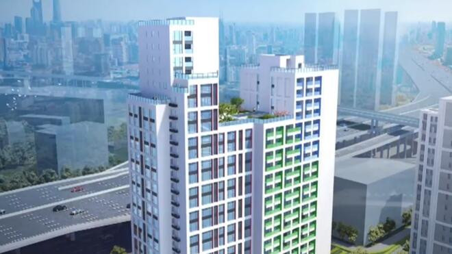 上海市中心最大“拆落地”项目开建保障性租赁房