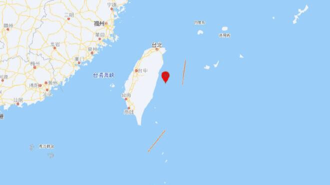 台湾花莲县海域发生6.1级地震 台湾多地感受到明显摇晃