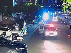 江西赣县 男子醉驾遇查竟三番两次逃跑