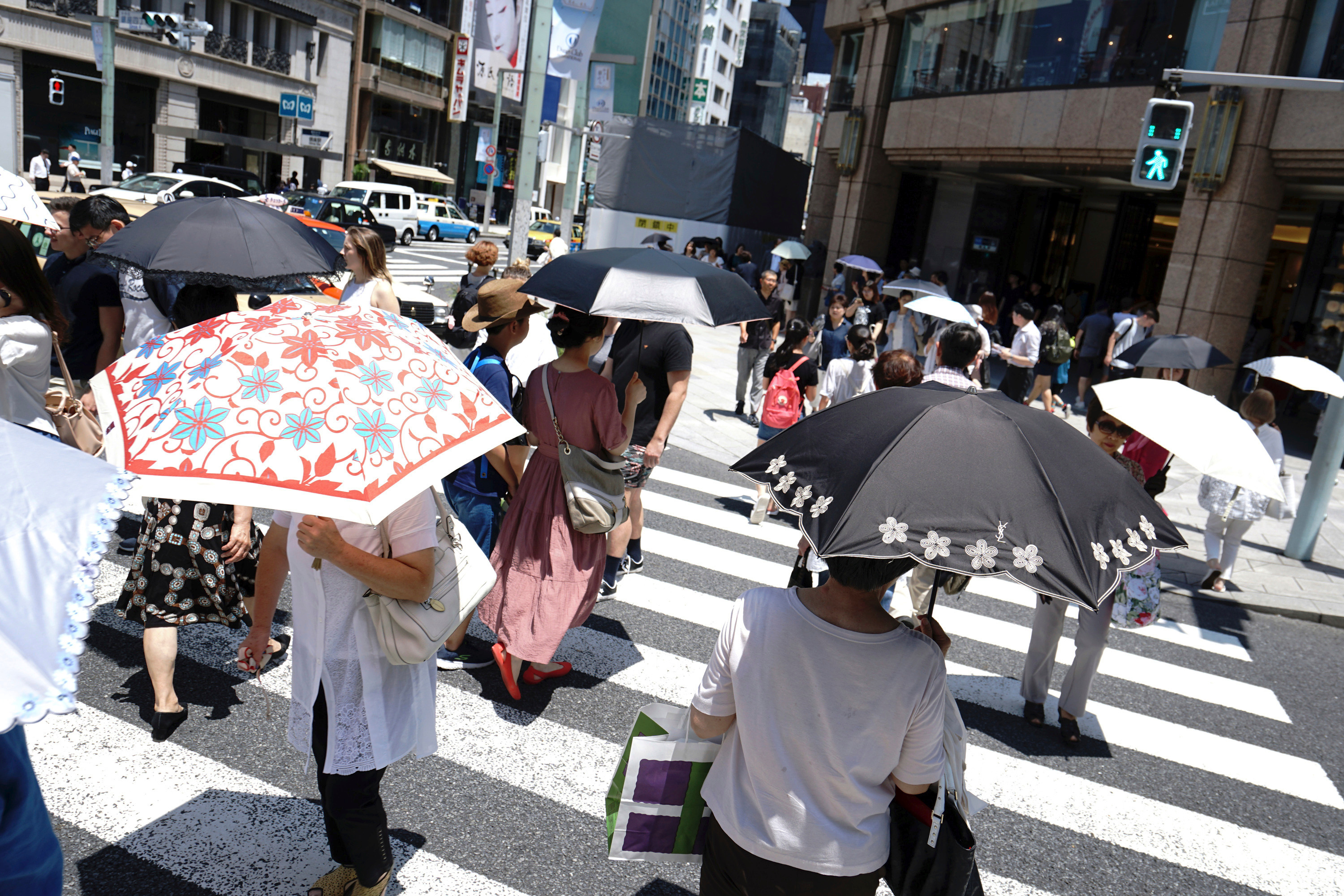 日本经历最炎热夏天