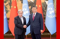 习近平会见联合国秘书长