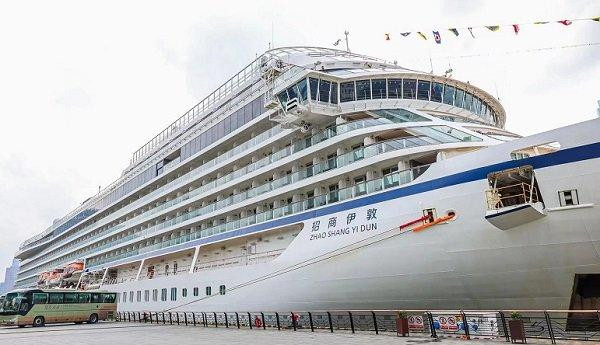 上海首个入境中国沿海邮轮旅游项目启航