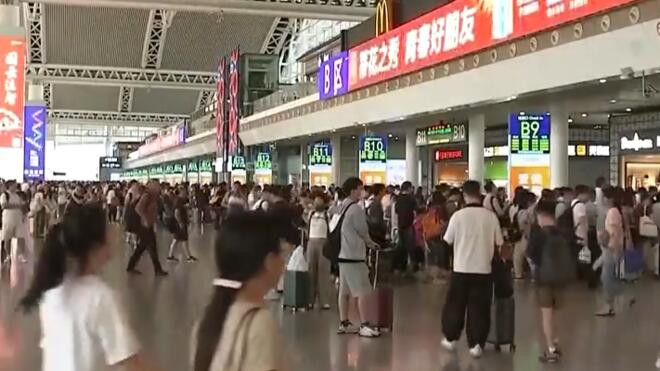 9月14日至18日 全国铁路预计发送旅客近7千万人次