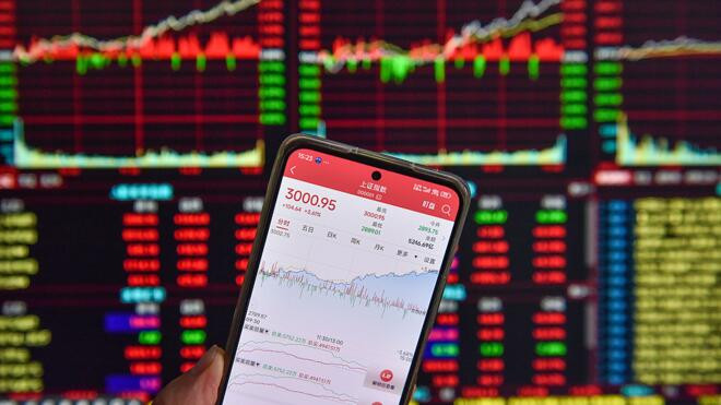 昨天A股全线大涨 沪指百点长阳重回3000点