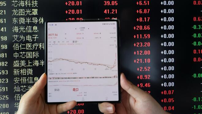 A股迎历史罕见行情 沪指开盘涨逾10%成交再创天量