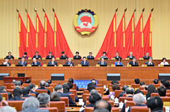 全国政协十四届常委会第九次会议闭幕 王沪宁主持并讲话