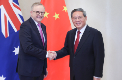 李强会见澳大利亚总理