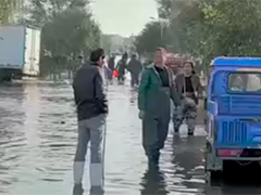 辽宁部分沿海地区出现海水倒灌
