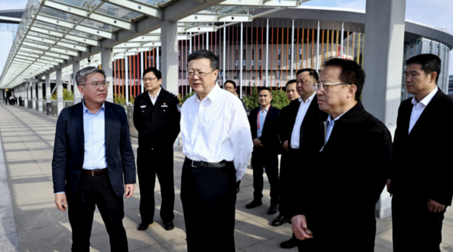 陈吉宁龚正实地检查第七届进博会