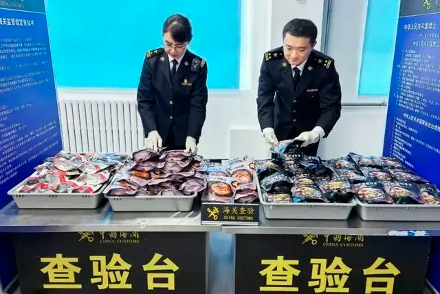 99公斤料理包偷藏入境 海关全部退