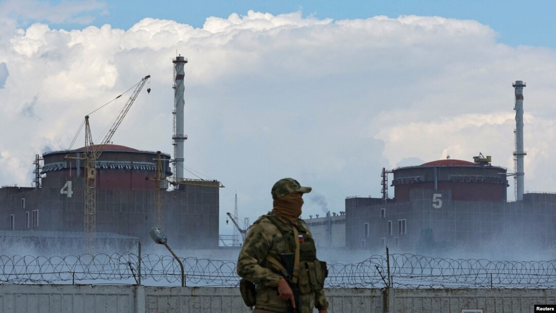 IAEA车辆在扎波罗热核电站附近遇袭