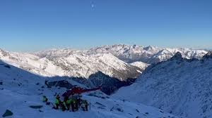 意大利北部发生雪崩