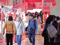 “中国游”火热 外国游客体验多彩中国年