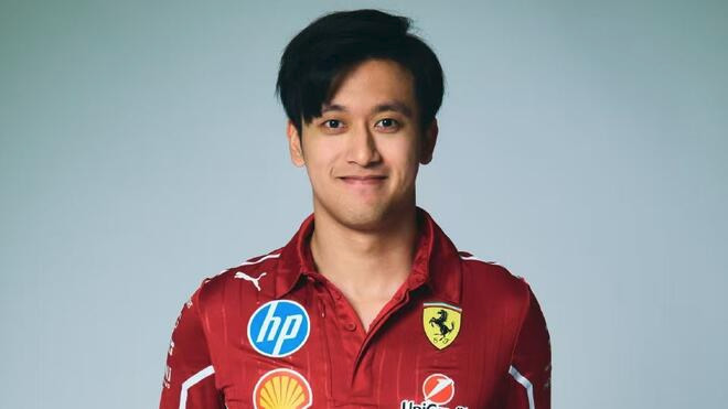 周冠宇加入法拉利F1车队担任储备车手