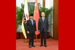 赵乐际分别会见文莱苏丹、泰国总理