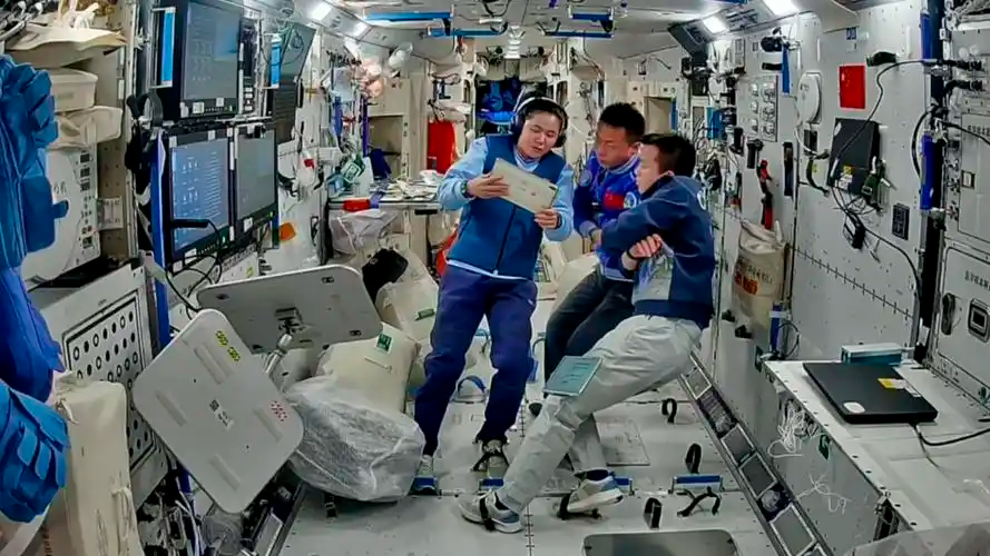 中国空间站 神十九乘组各项工作有序推进