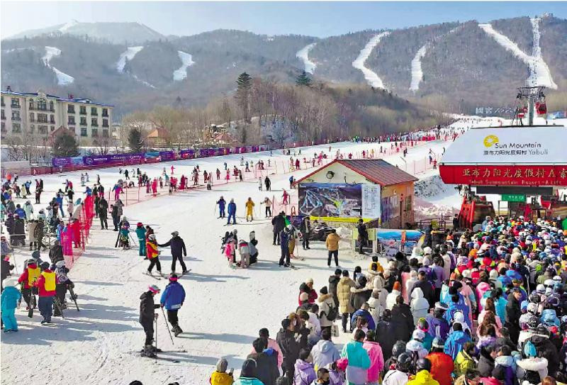 黑龙江 亚冬会引燃“冰雪热”