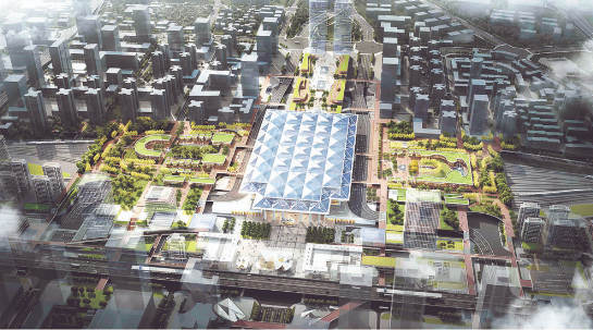新成都站加快建设 成渝中线全面推进