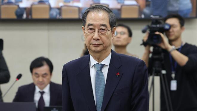 韩国宪法法院驳回总理韩德洙弹劾案