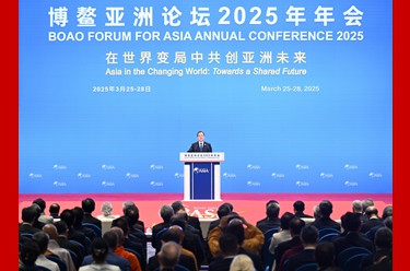 丁薛祥出席博鳌亚洲论坛2025年年会开幕式并发表主旨演讲