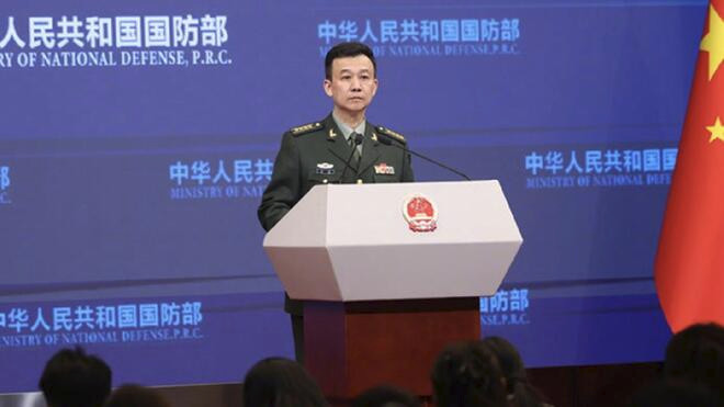 国防部例行记者会 坚决打掉一切“台独”分裂图谋