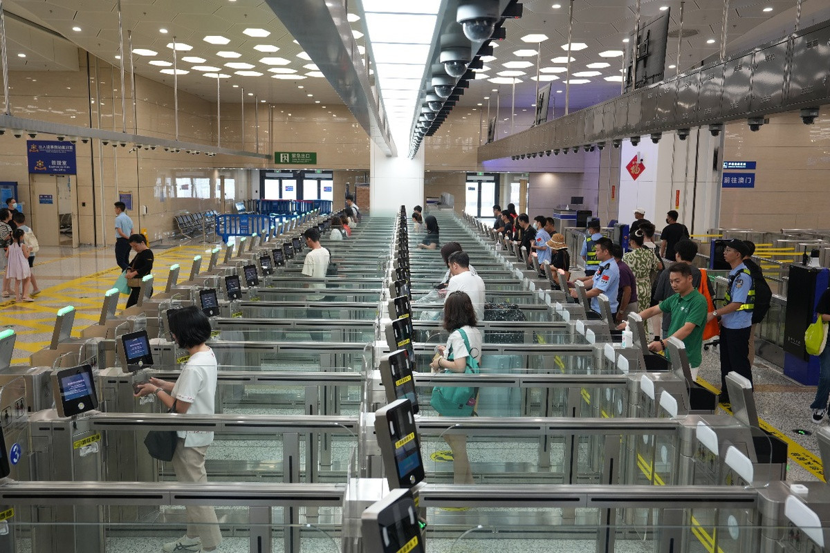 横琴口岸迎来开门红 一季度出入境人员和车辆双创新高