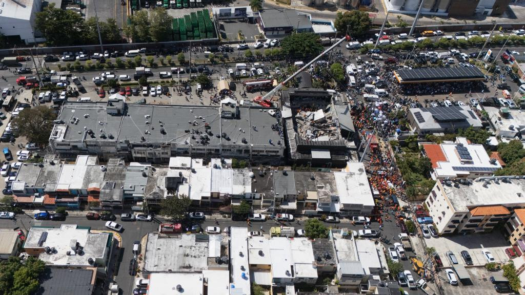 多米尼加 一夜总会屋顶坍塌 死亡人数升至44人