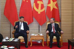 习近平同越共中央总书记话别