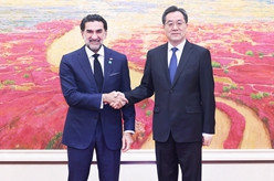丁薛祥会见沙特阿美董事长