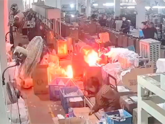 警惕“去污帮手”变火灾隐患 清洁剂使用不当引发火灾 消防及时扑救