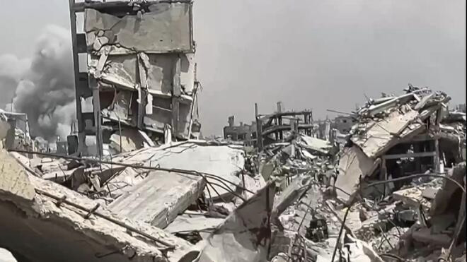 以军在加沙北部和南部展开大规模地面行动