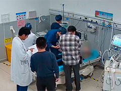 阿婆突发心肌梗死 医院50秒抢回生命