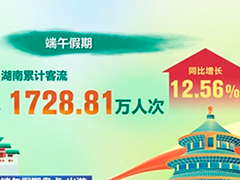 端午假期盘点·出游 湖南 省外游客203.95万人次 同比增一倍多