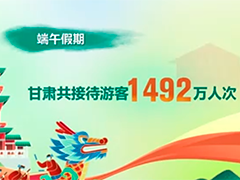 端午假期盘点·出游 甘肃 接待游客1492万人次 同比增长5.1%