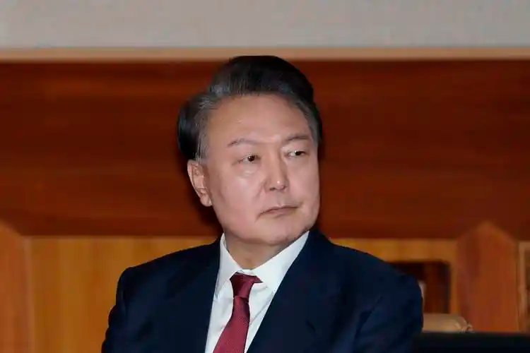 韩前总统尹锡悦出席涉嫌内乱案第六次庭审