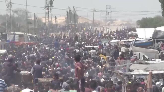 关注巴以局势 一物资分发点遭袭 死亡人数升至31人