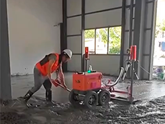 不怕累不怕热 杭州建筑工地启用施工机器人