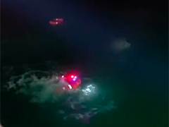 连云港海事局深夜成功救援一名落水海钓人员