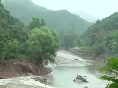 北京密云 强降雨引发山洪 部分地区水电通信受影响