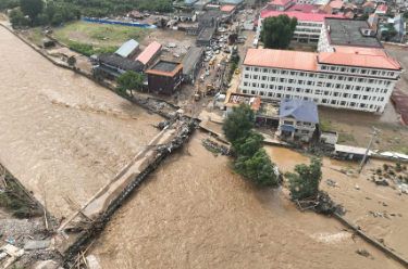 华北多地强降雨持续 各地加紧抢险救灾