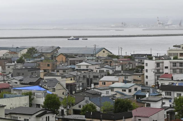 日本气象厅对太平洋沿岸地区发布海啸警报